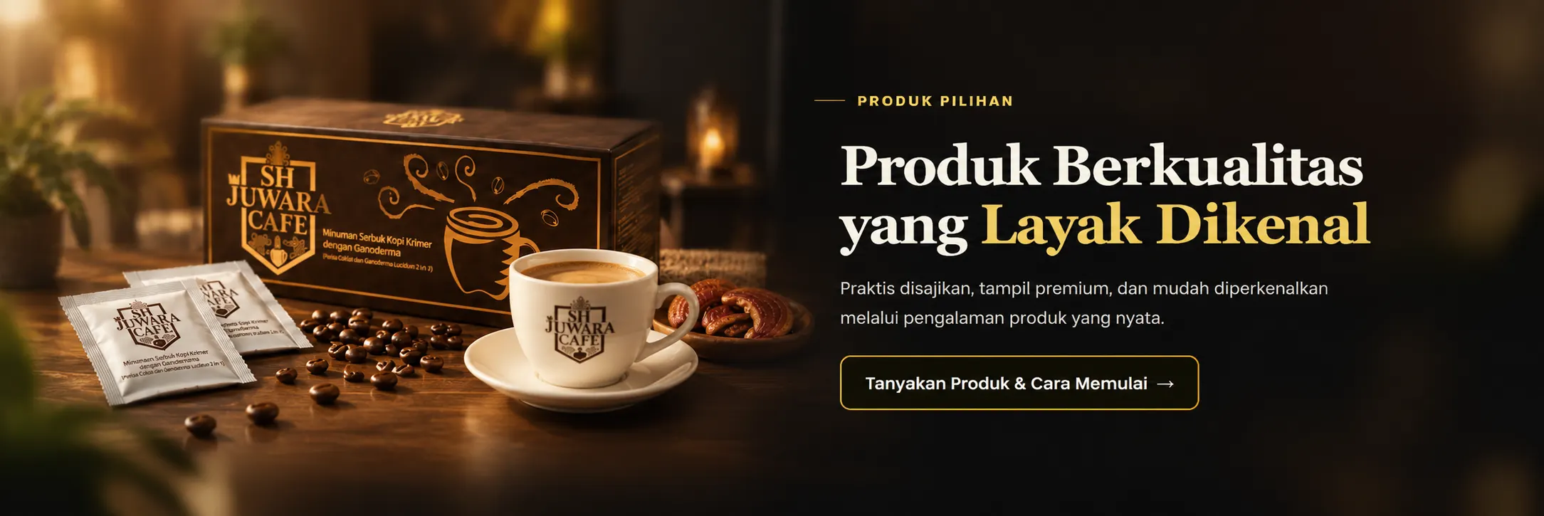 Produk Berkualitas yang Layak Dikenal - SH Juwara Cafe